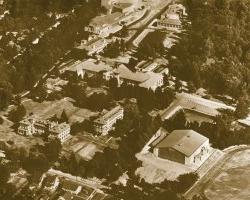 1947年校园的航拍照片